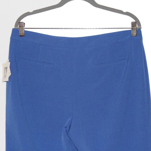 Anne Klein Blue Tapered Trouser Pant Size 10 NWT - Picture 3 of 3